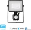 V-TAC PRO VT-30-S faro led 30W ultra slim nero con sensore Anteprima dell’immagine prodotto 9