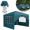 LZQ 2,5x2,5m Faltpavillon Pavillon Faltbar mit 4 Produktbild-Vorschau 1