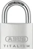 ABUS Vorhängeschloss 64TI/45 Titalium Lock-Tag 45 mm Produktbild-Vorschau 1