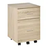 Vinsetto Caisson de bureau caisson de rangement mobile 2 Voir les images du produit 1