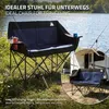 ECD Germany Campingstuhl faltbar für 2 Personen Blau Produktbild-Vorschau 6