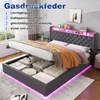 MODFU Boxspringbett 160x200 mit Matratze und Produktbild-Vorschau 5