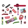 A collection of Miraculous-themed beauty and hair accessories laid out on a white background. Produktbild-Vorschau