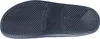 The image shows the sole of a black sandal. Produktbild-Vorschau