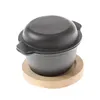 All'Grill Gusseisentopf mit Deckel Ø 10 x 9 cm und Produktbild-Vorschau 4