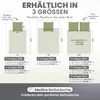 4 teilige Seersucker Bettwäsche, 2x 135x200 + 2x 80x80 cm, Produktbild-Vorschau 3