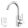 Auralum Niederdruck Wasserhahn Bad, 360° drehbare Produktbild-Vorschau 1