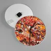 Wanduhr - Rund - Glasuhr - Abstraktion modern - 40x40cm - Produktbild-Vorschau 2