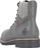 A rear view of a gray Rieker boot. Náhled obrázku produktu