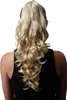 WIG ME UP Zopf Pferdeschwanz Gelockt heller Blond Mix Produktbild-Vorschau 1