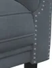 Design 3-tlg. Sofagarnitur Dunkelgrau Samt, Schlafsofas Produktbild-Vorschau 6