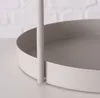 Boltze Etagere Joko, Weiss, Rund, Metall, Beige, Produktbild-Vorschau 4