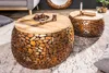 riess-ambiente Zestaw 2 okrągłych stolików kawowych STONE Podgląd zdjęcia produktu 6
