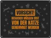 Besucher müssen erst von der Katze genehmigt werden Produktbild-Vorschau 1
