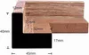 Monframe Schattenfugenrahmen XXL 80x100 cm - Sonoma Eiche - Produktbild-Vorschau 3