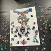 Bunte Holzpuzzle-Bausteine für Kinder und Erwachsene - Wolf Produktbild-Vorschau 5