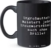 Mr. & Mrs. Panda Kaffeebecher Spruch Urgroßmutter Genie - Produktbild-Vorschau 2