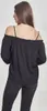 Urban Classics Langarmshirt Damen Ladies Cold Shoulder Produktbild-Vorschau 3