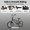 vidaXL BMX Rad 18 Zoll für 7-10 Jahre alt Schwarz Produktbild-Vorschau 5