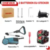 Akku-Rasenmäher 21cm Bürstenloser Handrasenmäher mit 2 Produktbild-Vorschau 11