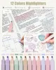 39 Stück Schulsachen mit Mäppchen, 12 Pastell Textmarker, 5 Produktbild-Vorschau 4