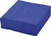 1000 Serviettes bleu 33x33cm 3 plis 1/4 Serviettes en Voir les images du produit 2