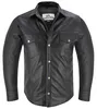 Lederhemd Herren Motorradhemd Lederjacke, Größe:52/L, Produktbild-Vorschau 4