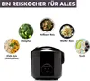 Reishunger Reiskocher, Keramikbeschichtung, Schwarz, Dampf- Produktbild-Vorschau 12
