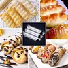 Backform, 12er Set Edelstahl Schaumrollen-Formen Spirale Produktbild-Vorschau 1