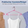 SereneLife Kleiderhacken, Kleiderbügel Kunststoff 20 Stück, Produktbild-Vorschau 4