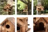 Großes Vogelhaus, Nistkasten, hängender Futterspender, Produktbild-Vorschau 9