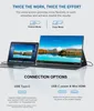 Portable Monitor 18,5 Zoll ,120Hz Tragbarer Gaming Monitor, Produktbild-Vorschau 3