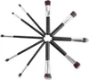 Set Kosmetikpinsel 10 Stück - Schwarz Produktbild-Vorschau 4