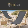 2er Set Liegestuhl Doppelpack Strandliege Liege Stuhl Produktbild-Vorschau 6