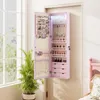 COSTWAY Armadietto per gioielli con illuminazione a LED, 6 Anteprima dell’immagine prodotto 2