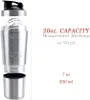 Shaker-Flasche mit Aufbewahrung für Produktbild-Vorschau 4
