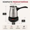 SHOV elektrický moka kávovar 450 ml – 600 W pro tureckou Náhled obrázku produktu 8