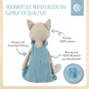 Bieco Kuscheltier Fuchs aus Baumwolle | Kuscheltier Produktbild-Vorschau 5