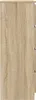 A side view of a wooden sideboard. Anteprima dell’immagine prodotto
