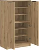 vidaXL Botník Artisan dub 59x35x100,5 cm Materiál na bázi Náhled obrázku produktu 4