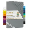 Lavea® Topper Spannbettlaken 180x200 cm - 200x200 cm, Maya Produktbild-Vorschau 1