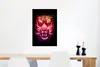 MuchoWow® Poster Tiger - Orange - Rot 60x90 cm - Produktbild-Vorschau 5