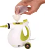 Hands filling a handheld steam cleaner with water using a funnel. Náhľad obrázku produktu