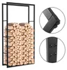 Ikodm Houtopslagrek, 100 x 80 x 25 cm, metalen houtrek, Productafbeelding-voorbeeld 3