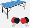 Mini tavolo da ping pong per interni pieghevole con 4 Anteprima dell’immagine prodotto 1