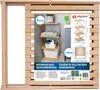 alpina Badregal 4-lagig 40 x 33,5 x 93,5 CM faltbar Bambus Produktbild-Vorschau 4