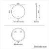 Rund Badspiegel 60cm drei Lichtfarbe dimmbar Memory Produktbild-Vorschau 8