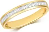 Funkelndes Feuer 18 Karat (750) Gold Halb Eternity Diamant Produktbild-Vorschau 1