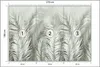 Muralo Vlies Fototapete für Wohnzimmer PALMENBLÄTTER Produktbild-Vorschau 2
