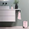 Spirella Vuilnisemmer Cannes - lichtroze - 3 liter - metaal Productafbeelding-voorbeeld 2